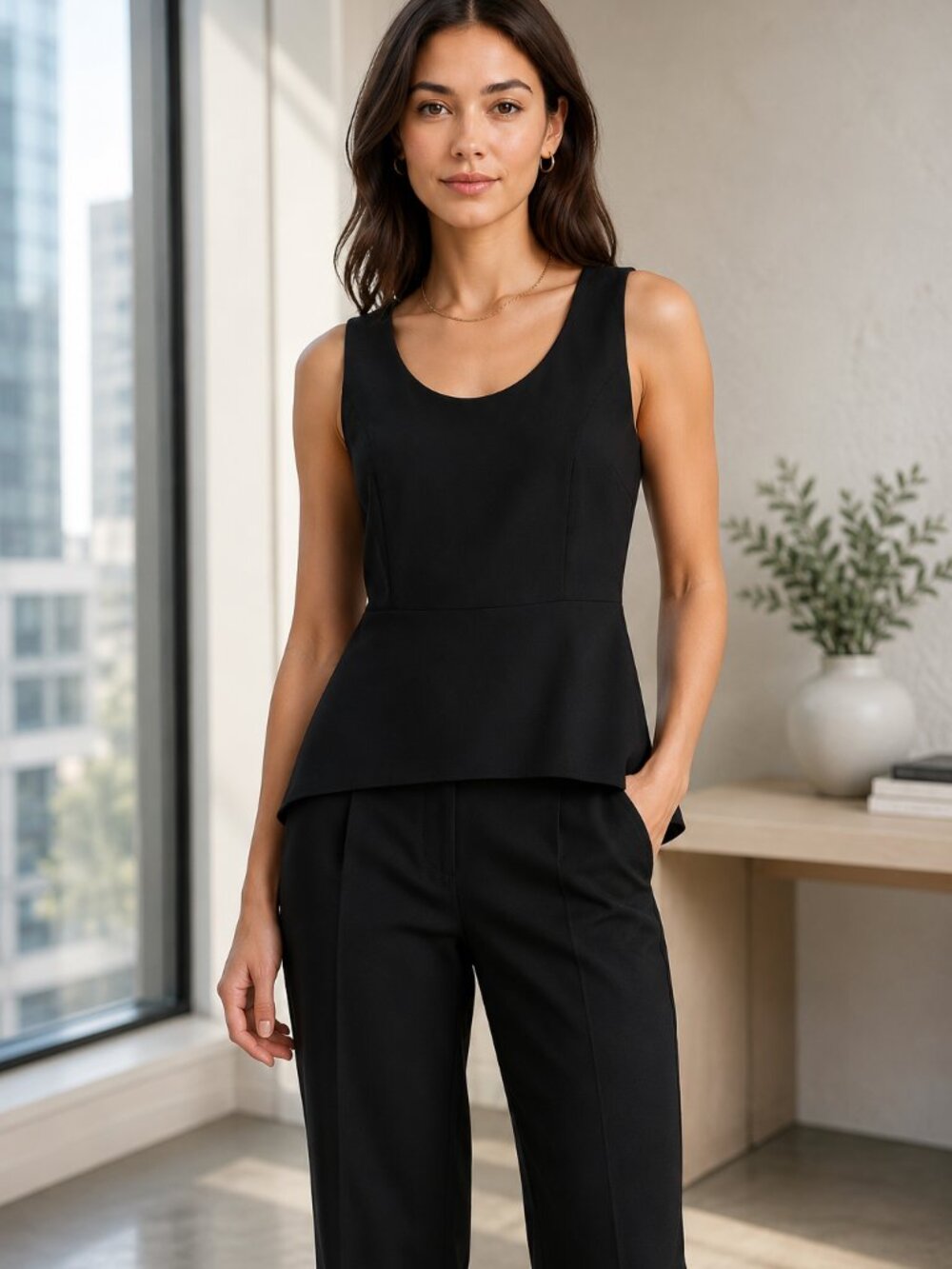 Rag & Bone Black Sleeveless Career Top Women's Sz. 4